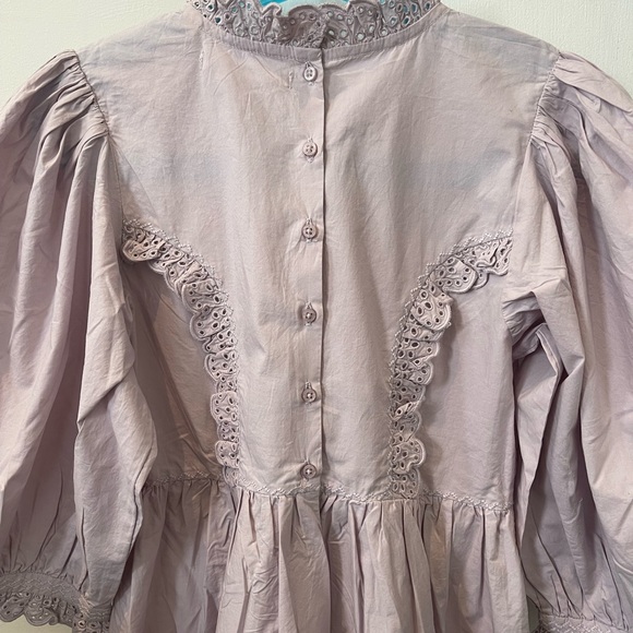 NWT DOEN Keisa Dress in Lilac. Child’s size 7-8. - Picture 3 of 8